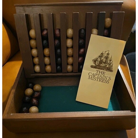 Captain's Mistress Game (Connect Four) Wood with Instructions Northwest Corner - Picture 1 of 12